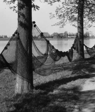 Blick auf den toten Arm der Treene bei Friedrichstadt, Schlei- und Eidermündung