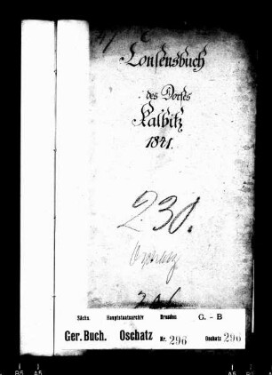 Konsensbuch von Calbitz