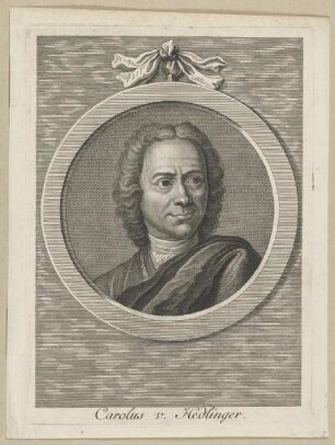 Bildnis des Carolus v. Hedlinger