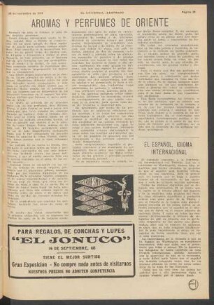 El español, idioma internacional