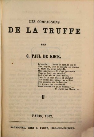 Les compagnons de la truffe, 2