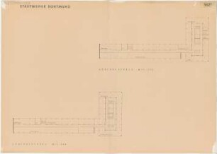Grund, Peter; Dortmund; Stadtwerke - Grundriss 3. OG; Grundriss 4. OG
