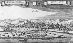 Krems an der Donau (Österreich), Ansicht von Krems (graph. Darstellung), Matthäus Merian