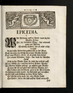 39-56, Epicedia.