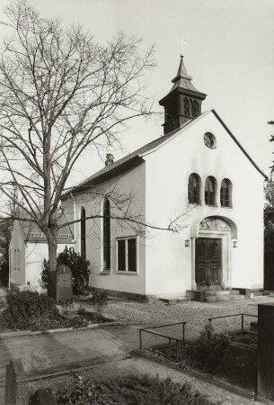 Dresden-Friedrichstadt, Friedrichstraße 54. Alter (Innerer) Katholischer Friedhof. Kapelle (1842, Umbau 1914-1917)