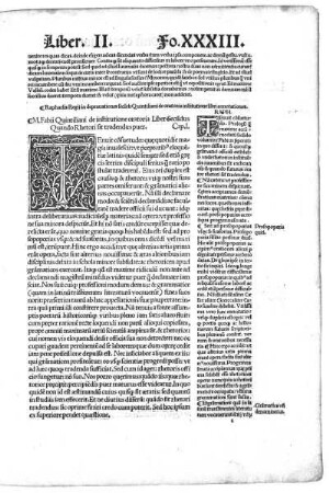 M. Fabii Quintiliani de institutione oratoria Liber Secu[n]dus