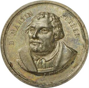 Heilbronner Medaille auf die 300-Jahrfeier der Reformation, 1817