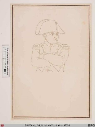 Bildnis Napoléon I. (Bonaparte), 1804-15 Kaiser der Franzosen