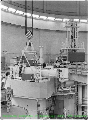 Wechselmaschine für horizontale Core-Einsätze am Forschungsreaktor 2 (FR 2)
