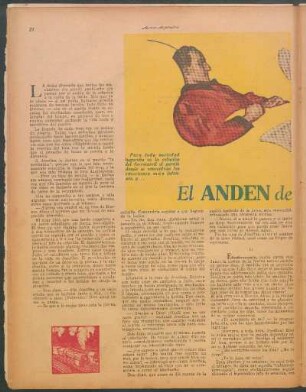 El anden de sus amores : Cuento por Héctor Ricardoni
