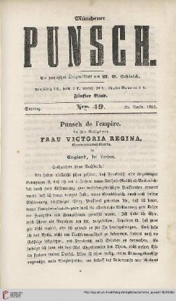 Nro. 49 (28. Novbr. 1852)