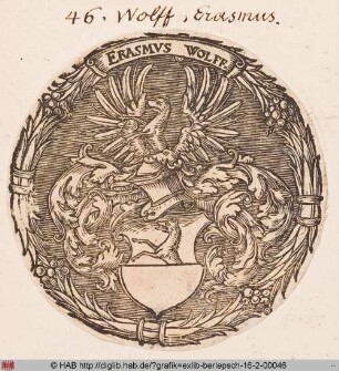 Wappen des Erasmus Wolf