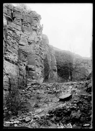Besigheim, Kr. Ludwigsburg, Felsengärten, "Himmelsfelsen" (Ansicht)