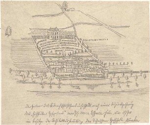 Effner, Joseph Xaver, jun.; Eichstätt; Schloss Cobenzl - Vogelperspektive