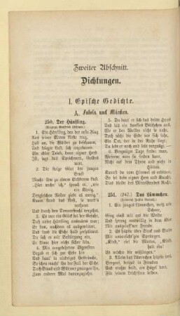 Zweiter Abschnitt. Dichtungen