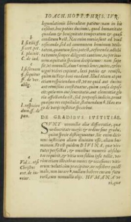 De Gradibus Iustitiae.
