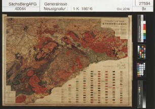 Geologische Übersichtskarte des Königreichs Sachsen (GÜK 1908)