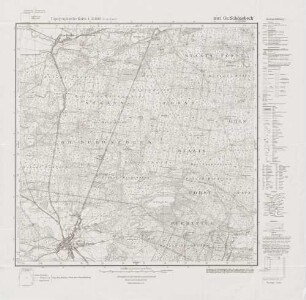 3047 Groß-Schönebeck (Schorfheide), Topographische Karte 1:25000 (4cm - Karte)