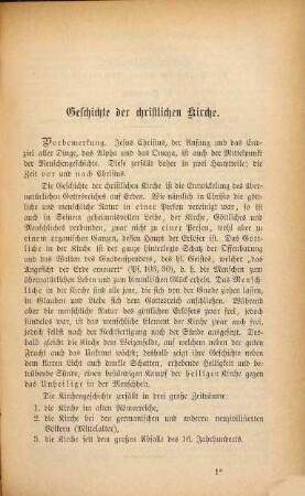 Katholische Religionslehre für die vier obersten Klassen der Gelehrtenschulen und für gebildete Männer, Vierter Teil. Kirchengeschichte
