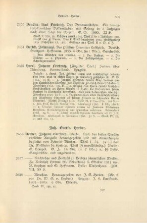Joh. Gottfr. Herder (Nr. 2656 - 2691)