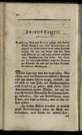 Zweytes Capitel.
