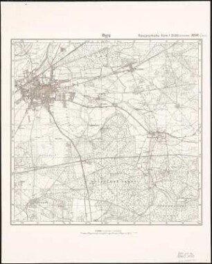 Meßtischblatt 3737 : Burg b.M., 1936 : Burg b.M. - Hrsg. 1882, letzte Nachtr. 1936. - 1:25000. - [Berlin]: Reichsamt für Landesaufnahme, 1936. - 1 Kt.