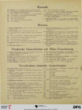 Keramik (Nr. 185-197)