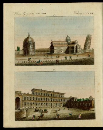 Merkwürdige Gebäude in Italien.