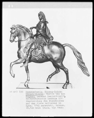 Ludwig XIV. Nachbildung des Standbildes auf der Place Bellecour in Lyon, 1792 zerstört