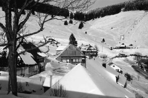 Todtnauberg: Blick von Büreten ins Tal