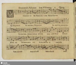 2.Amen dico vobis