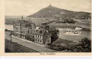 Ansicht der Porta Westfalica