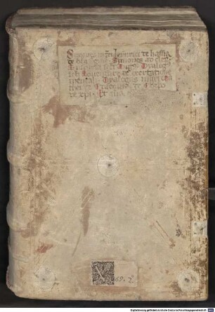 Sermones, plurimi Heinrici de Hassia - BSB Clm 18315