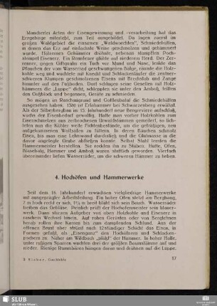 4. Hochöfen und Hammerwerke