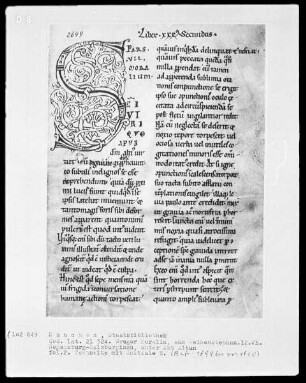 Gregor, Moralia aus Kloster Weihenstephan — Initiale S, Folio 2recto