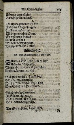 Wiegen-lied.
