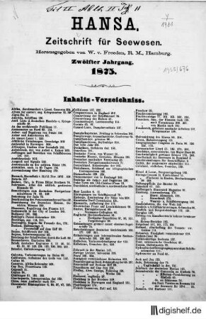 1875: 12. Jahrgang