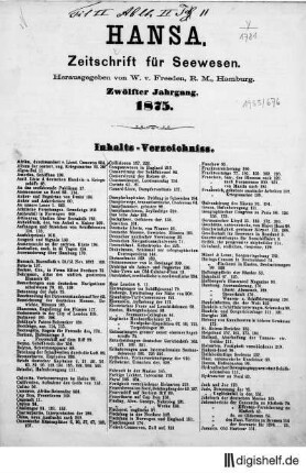 1875: 12. Jahrgang