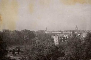 Karlsruhe - 1930er und 1940er Jahre. Karlsruhe - Zerstörungsfoto