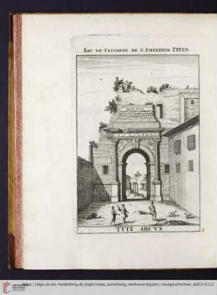 Arc de Triomphe de l'Empereur Titus