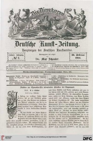 Nr. 9 (26. Februar 1865)