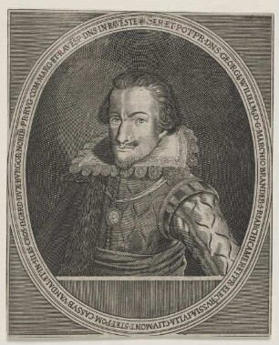 Bildnis des Georgius Wilhelmus, Marchio Brandeb.