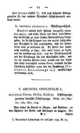 5. Anchusa officinalis L.