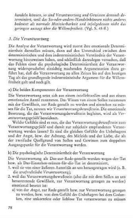 78-91, 3. Die Verantwortung