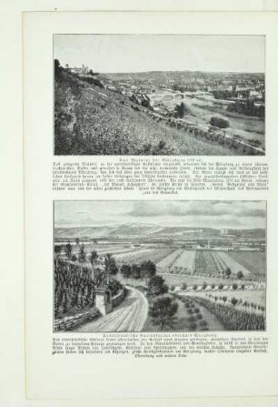 Unterfränkische Gartenkultur oberhalb Würzburg