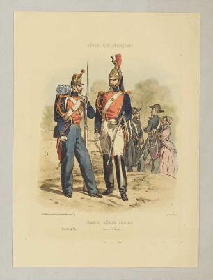 Garde républicaine, Blatt 33 der Folge "Französische Republik"