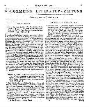 Vollbeding, J. C.: Praktisches Lehrbuch zur Bildung eines richtigen, mündlichen und schriftlichen Ausdruckes. Zum Gebrauch für Schullehrer. Berlin: Felisch 1794