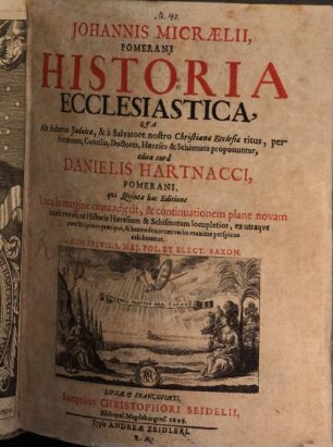 Historia ecclesiastica