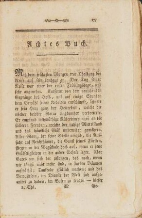 Achtes Buch.