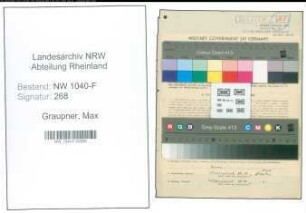Entnazifizierung Max Graupner , geb. 19.02.1904 (Zollbeamter)
